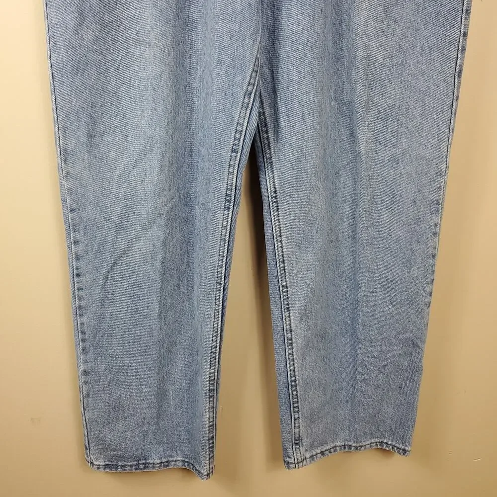 LEE Light Wash Regular Fit Straight Leg Jean Size 38x30